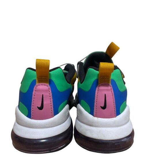Nike Air Max 270 React CU4673-001  Athletic Shoes Sneakers Size 2.5Y - Picture 4 of 7